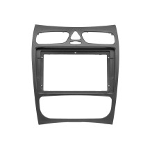Ramka radiowa 9 cali Mercedes-Benz CLK A209 / C209 2002-2005 czarna 381190-94-1