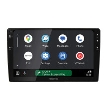 Ramka radiowa 9 cali Citroën / Fiat / Opel / Peugeot, czarna 381094-90-1