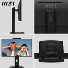 LCD monitorius, MSI, PRO MP242PMG, 23,8 colio, verslo klasės, IPS panelė, 1920x1080, 16:9, 120 Hz, 1 ms, garsiakalbiai, 