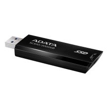 Išorinis SSD, ADATA, SC610, 2TB, USB 3.2, Rašymo greitis 500 MB/s, Skaitymo greitis 550 MB/s, SC610-2000G-CBK / RD