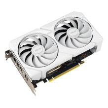 Vaizdo plokštė, ASUS, AMD, Radeon RX 9060 XT, 16 GB, GDDR6, PCI Express 5.0, aktyvus, DUAL-RX9060XT-16G-WH
