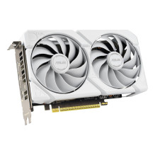 Vaizdo plokštė, ASUS, AMD, Radeon RX 9060 XT, 16 GB, GDDR6, PCI Express 5.0, aktyvus, DUAL-RX9060XT-16G-WH