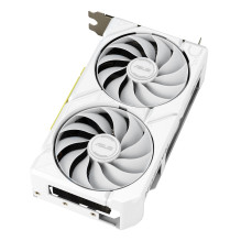 Vaizdo plokštė, ASUS, AMD, Radeon RX 9060 XT, 16 GB, GDDR6, PCI Express 5.0, aktyvus, DUAL-RX9060XT-16G-WH