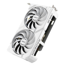 Vaizdo plokštė, ASUS, AMD, Radeon RX 9060 XT, 16 GB, GDDR6, PCI Express 5.0, aktyvus, DUAL-RX9060XT-16G-WH