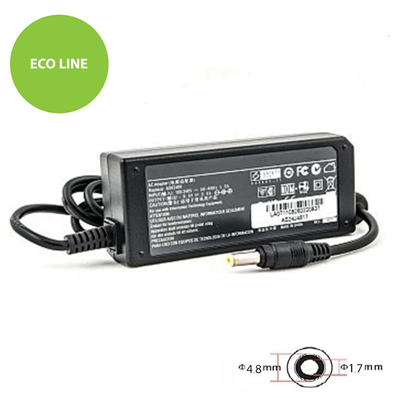 Laptop charger ASUS 220V, 24W: 9.5V, 2.5A