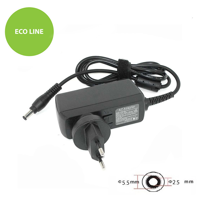 Laptop charger ASUS 45W: 19V, 2.37A
