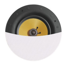 Ceiling speaker 80W, 8", 2-way, white