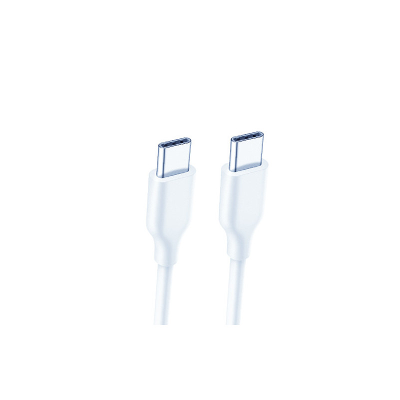 Cable Type-C - Type-C (in bag, white, 1.8m)