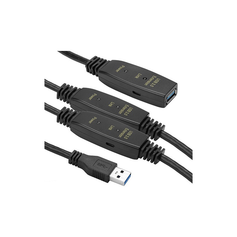 Kabelis ilgiklis USB 3.0 AF - AM, 20m