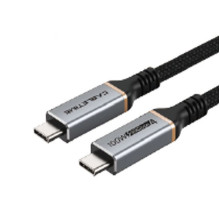 Premium cable USB4, USB-C - USB-C, 40Gbps, 100W, 20V / 5A, 8K / 60HZ, 1m