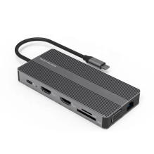Adapteris USB Type-C - 2x...