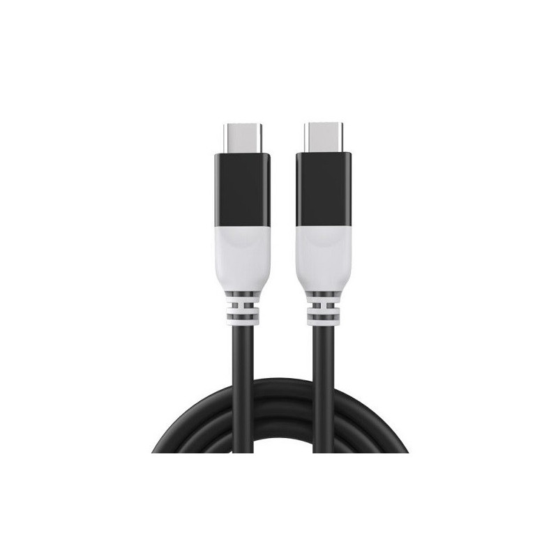 Cable USB-C - USB-C, PD100W, 40Gbps, USB4 (black, 3m)