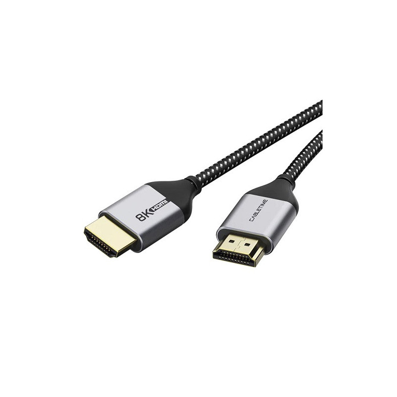 Premium klasės kabelis HDMI - HDMI, 8K, UHD, 1m, 2.1 ver
