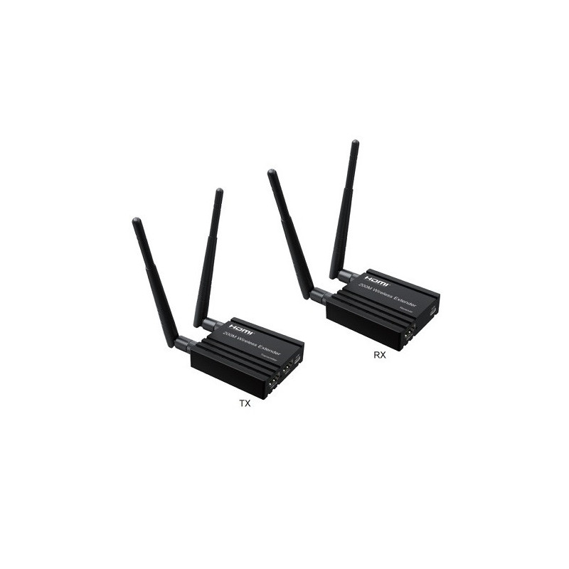HDMI praplėtėjas (extender) iki 200m, 1080P, su kilpos išvestimi