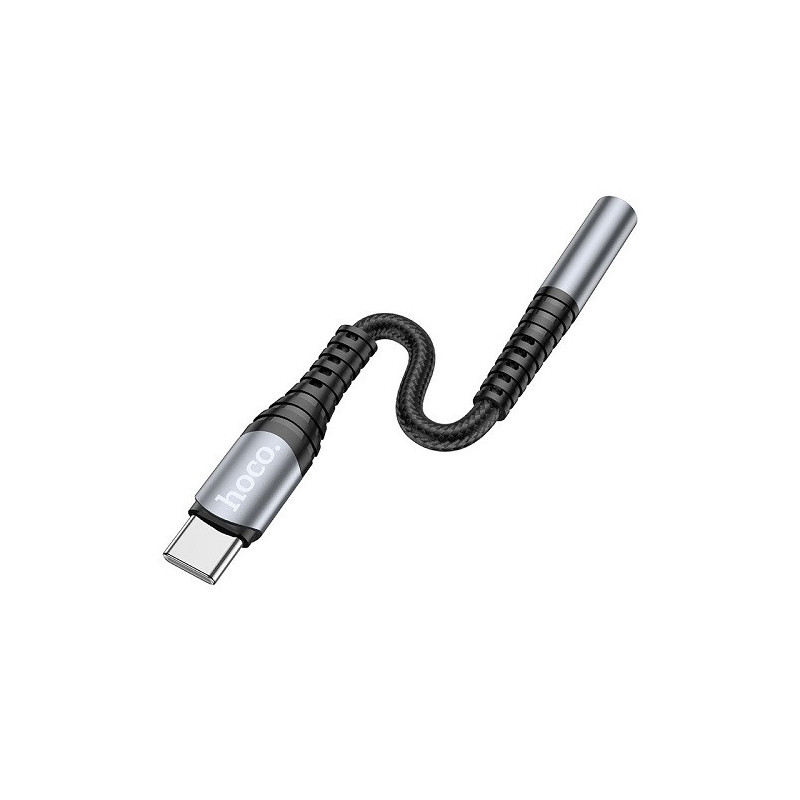 Adapter HOCO USB Type-C (M) - headphone jack 3.5mm (F)