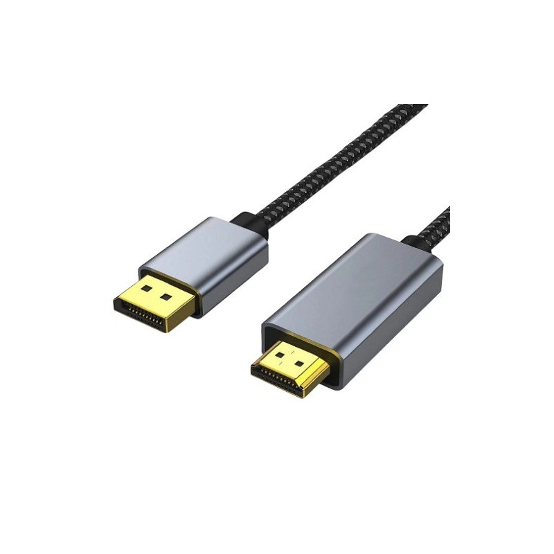 Kabelis DisplayPort - HDMI, 8K, 60Hz, 1m