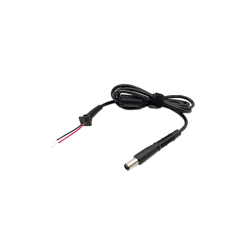 Power supply cable with HP connector, 7.4 x 5.0mm, with needle