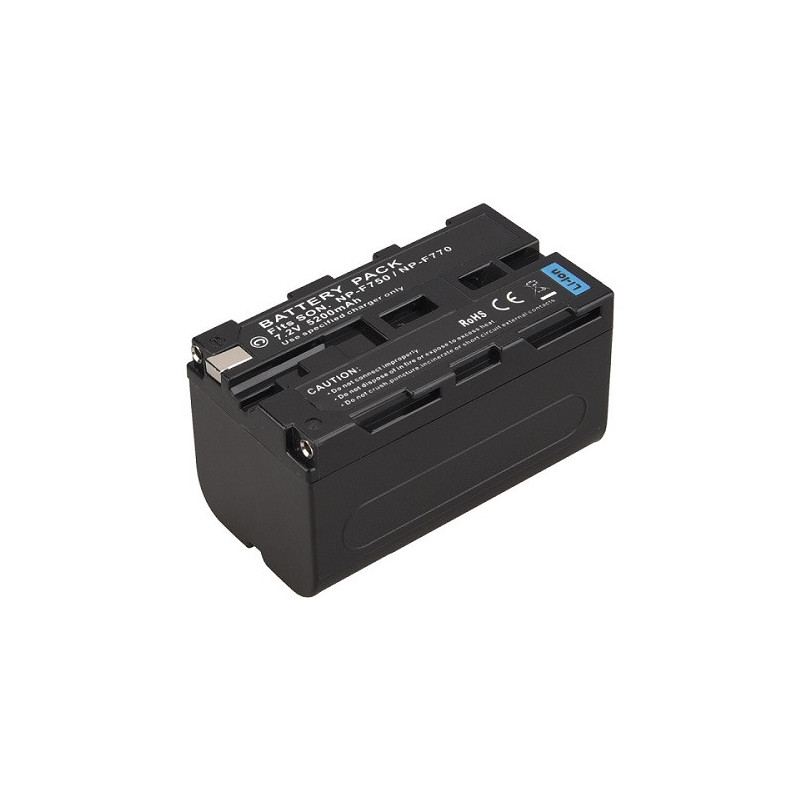 Sony NP-F750 battery, 5200mAh