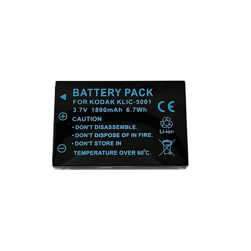 Kodak, battery KLIC-5001, DB-L50
