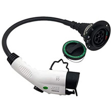Electric vehicle adapter Duosida, Type 1 (Female) - Type 2 (Male)