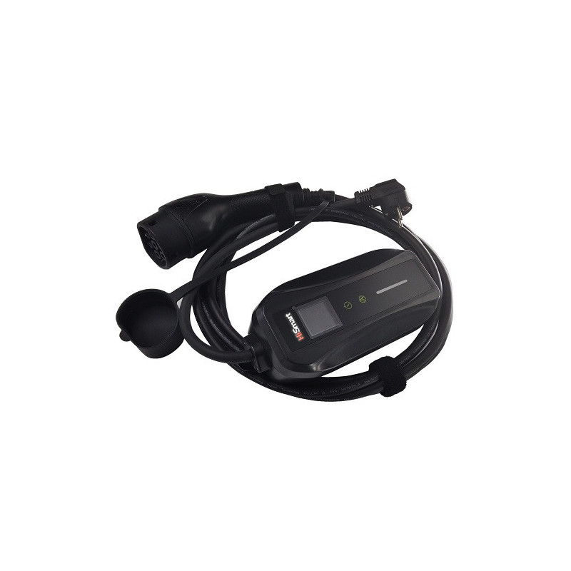 Portable electric vehicle charger Type 2 - Schuko (220V), 6-16A, 3.5kW, 1-phase, 5m