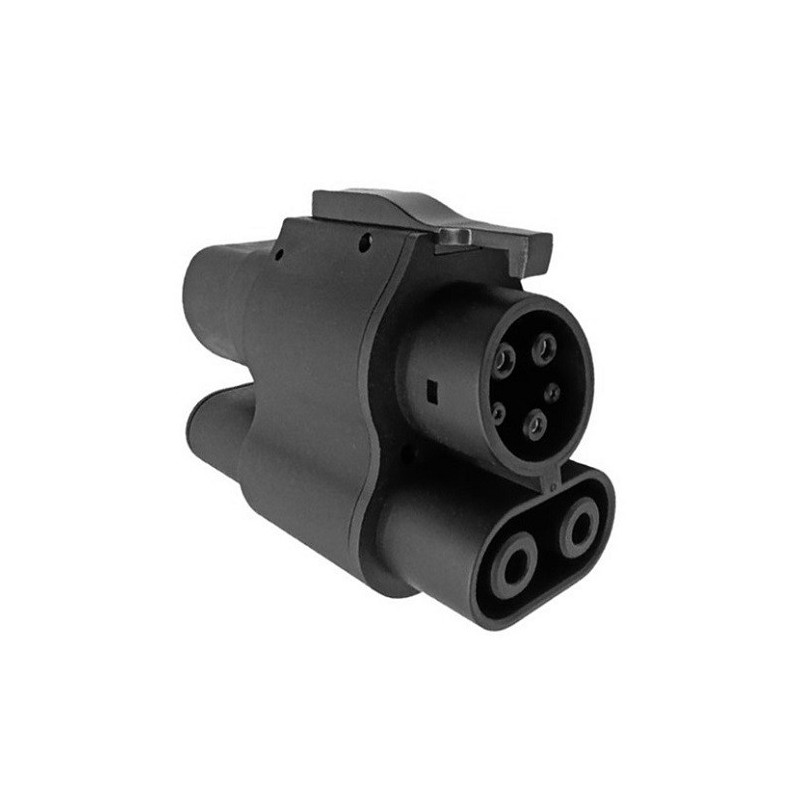 Electric vehicle adapter CCS2 - CCS1 (DC / AC)