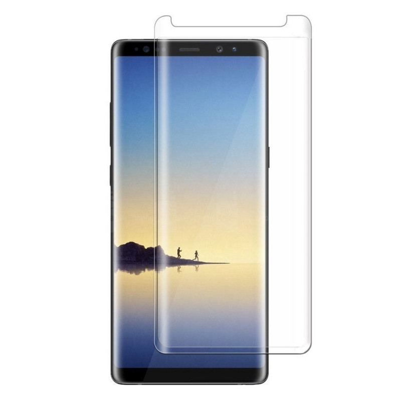 Protective glass Samsung Galaxy Note 8 (3D, no chip, clear)