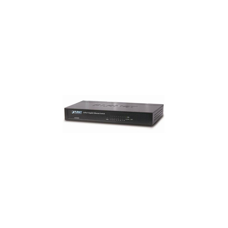 8-port Gigabit Internet Network Hub Planet GSD-805-EU