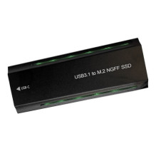 Ultra M.2 Pcie Ngff / nvme SSD Case Usb3.2, 20gbps, Rgb