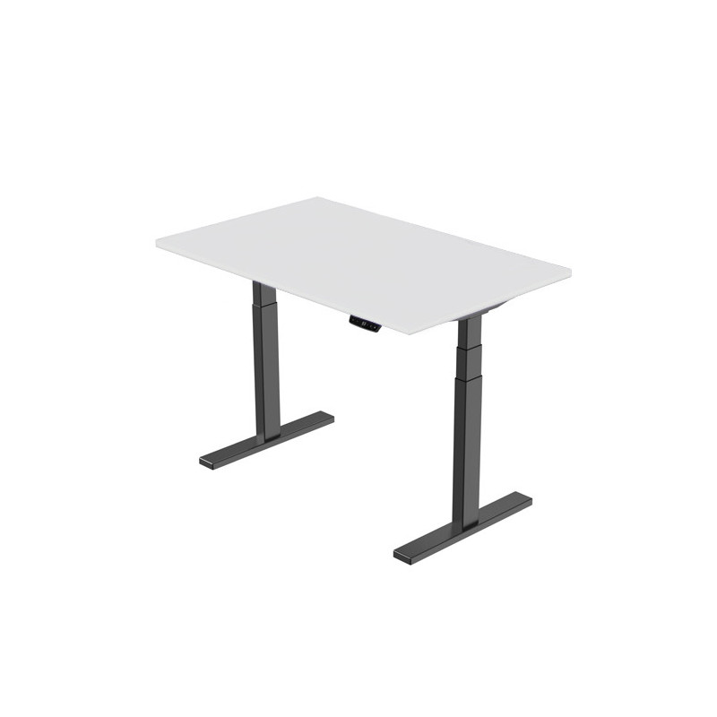Profesionalus reguliuojamo aukščio stalas, 139cm x 68cm, baltas