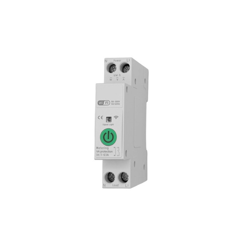 TUYA smart 1-way switch, Wi-Fi, 63A