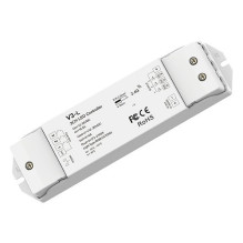 V3-L constant voltage RGB controller, 12-48V, 3x 6A, Push Dimm