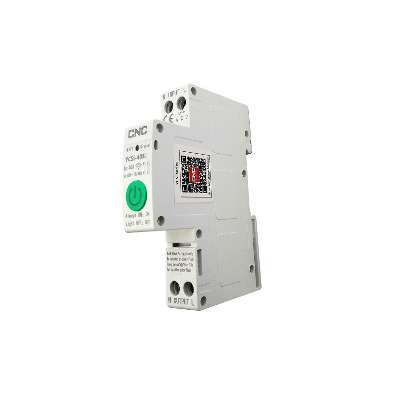 TUYA smart 1-way switch, Wi-Fi, 40A