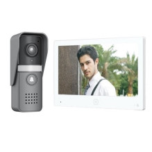 Intercom with monitor, Tuya, Wi-Fi, two-wire
