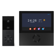 Intercom with monitor, Tuya, Wi-Fi, two-wire