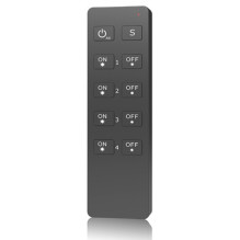 RU4 remote control, 4 zones, single color