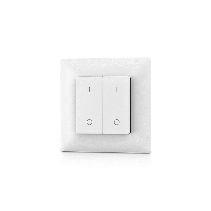 PF1-2 wireless surface mount controller, 1 color, 2 zones