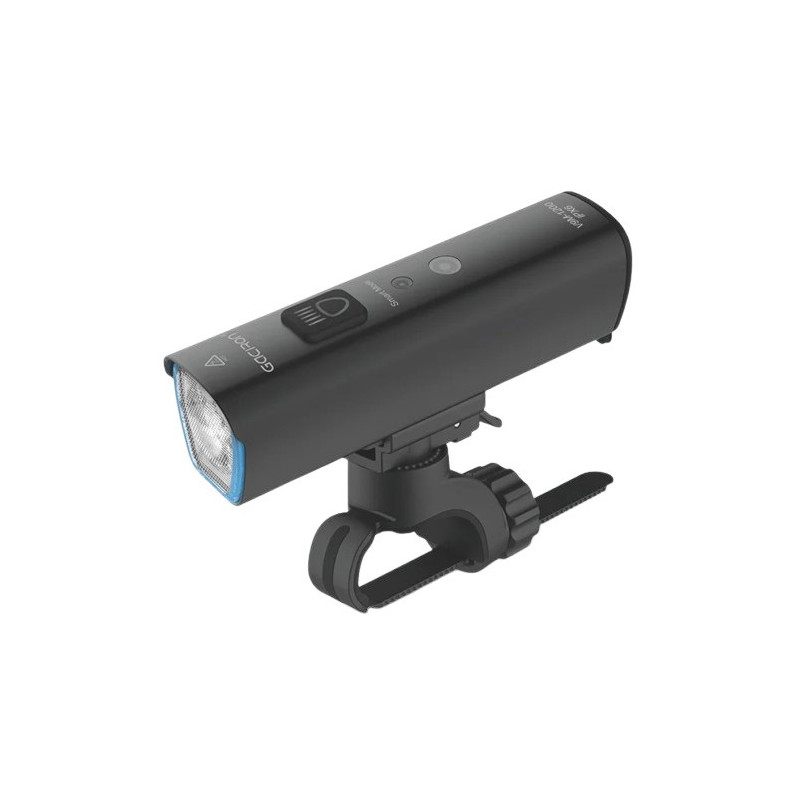 Front bicycle light 1200lm, LED, USB, IPX6