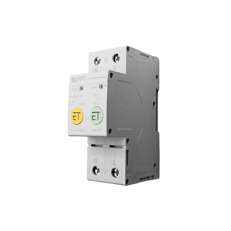 TUYA smart 2-pin switch, Wi-Fi, 63A