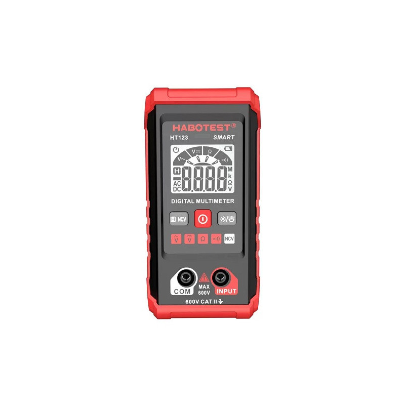 Multimetras DC600V, AC600V