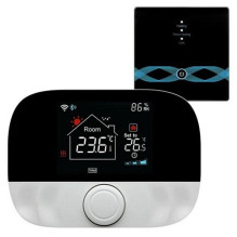 TUYA Programmable thermostat for gas boiler, Wi-Fi, RF, 3A