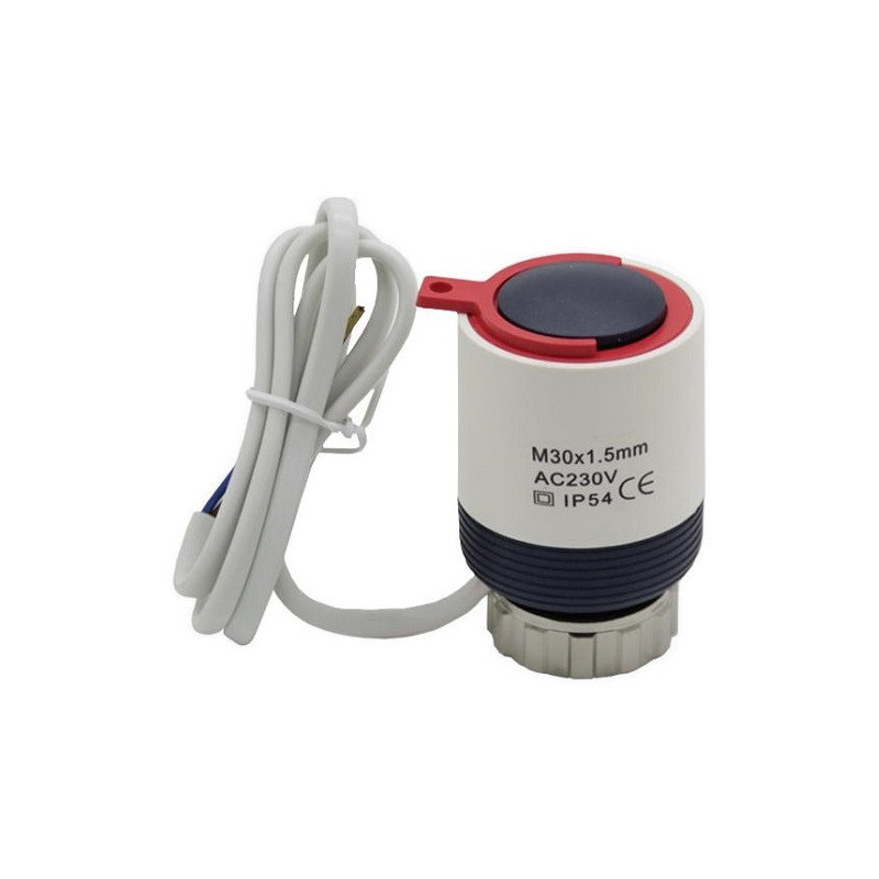 Thermal actuator, NC, 230V AC