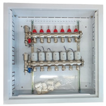 Underfloor heating manifold...