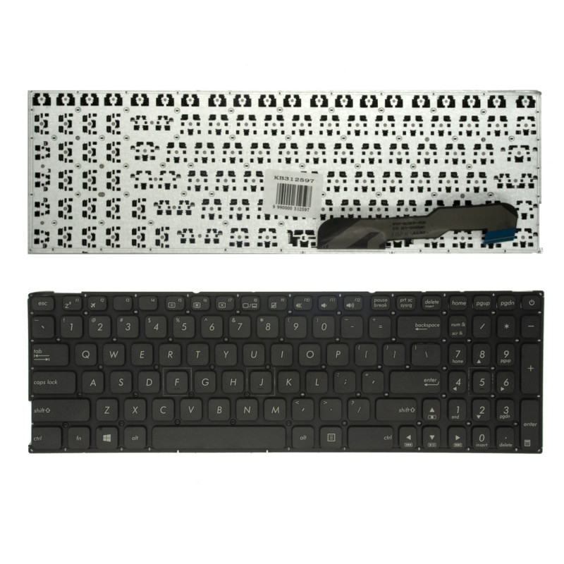 Klaviatūra ASUS: X541, X541S, X541SA, X541SC, X541UV, X541UA-WB51