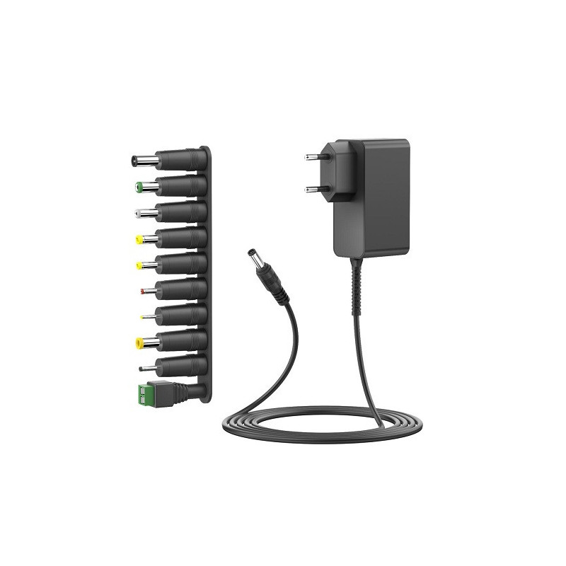Universal power supply 30W: 12V, 2.5A