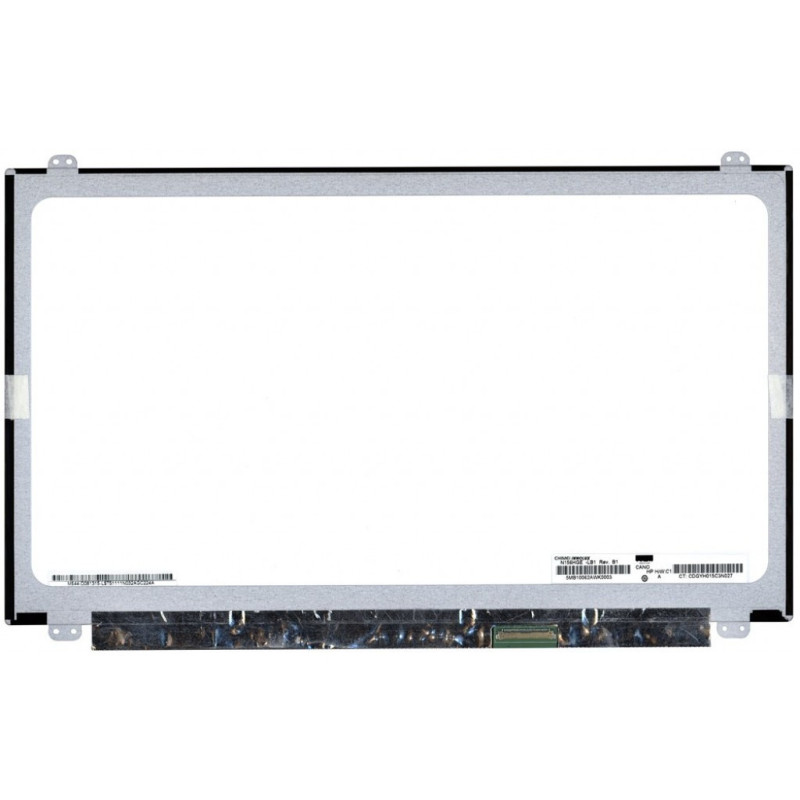 Ekranas 15.6", 1920x1080, 60Hz, blizgus, 40pin, dešinėje