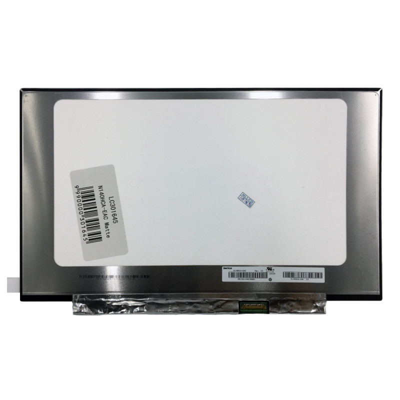 Ekranas 14.0", 1920x1080, 60Hz, matinis, 30pin, dešinėje, IPS