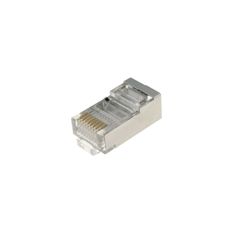 RJ45 connector shielded 100 pcs