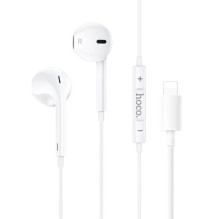 Wired headphones with lightning connector for iPhone, iPad devices