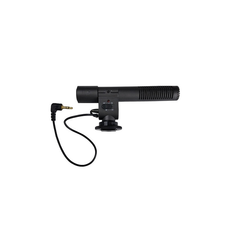 Microphone for video cameras